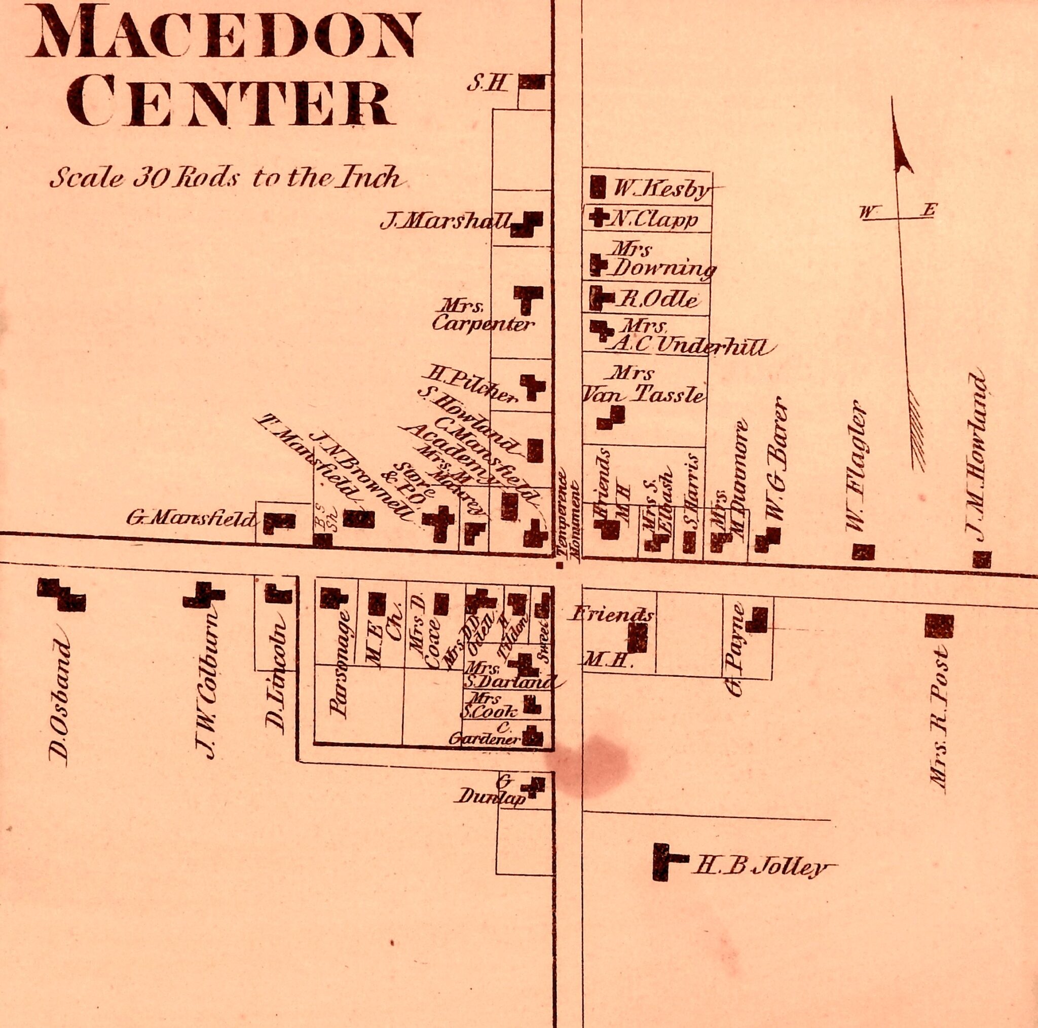 Maps Macedon Historical Society