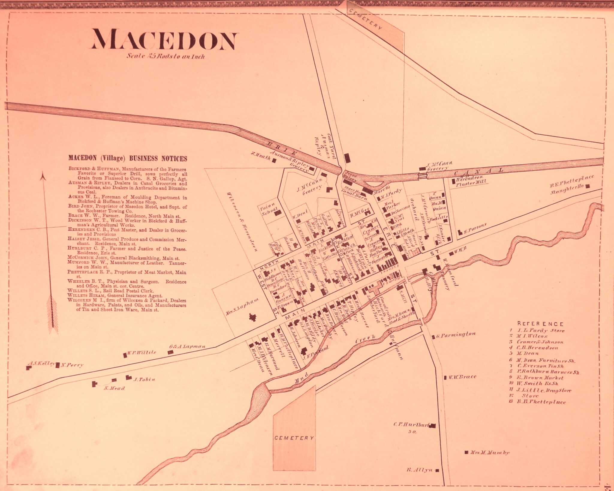 Maps Macedon Historical Society