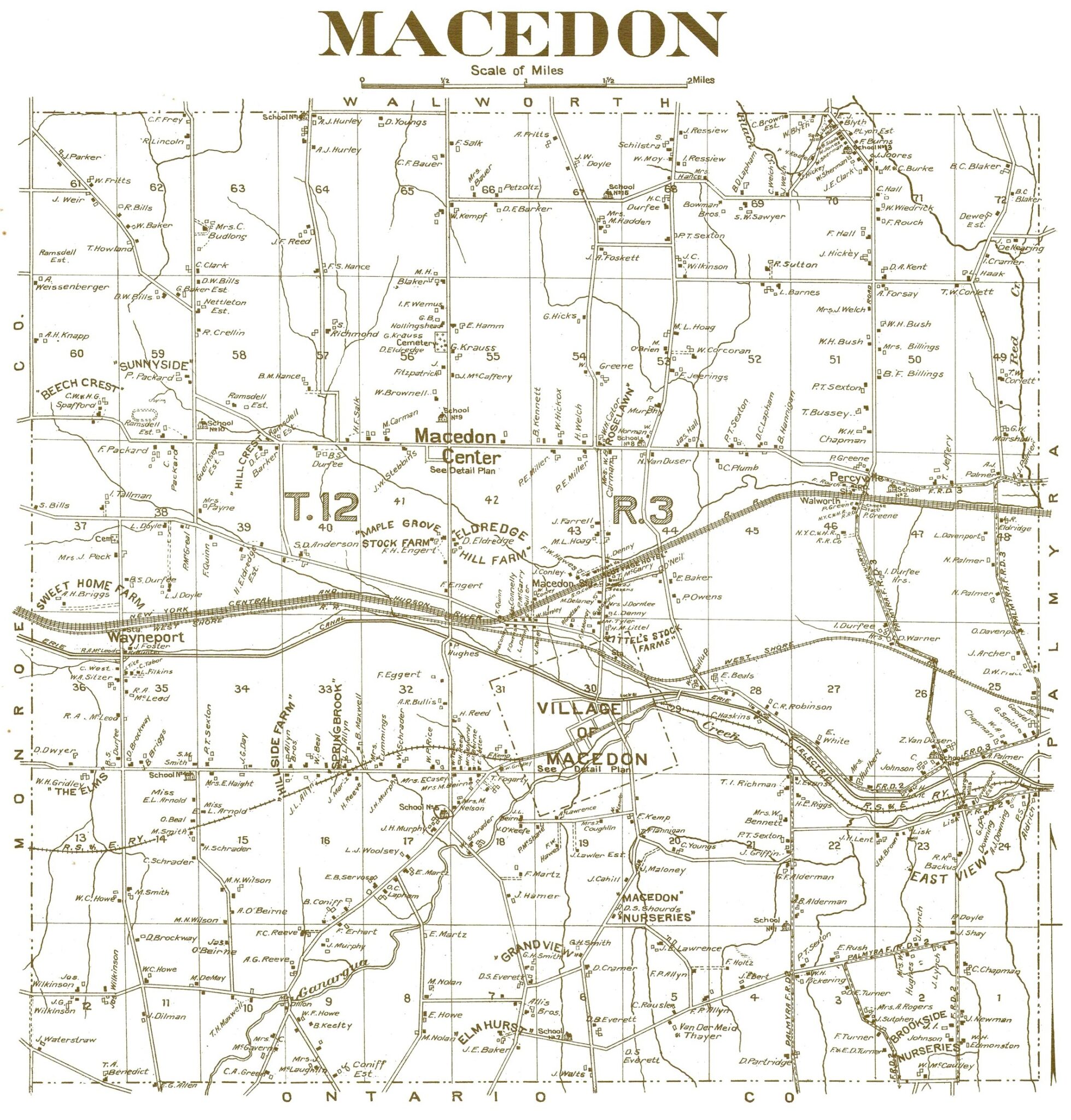 Maps Macedon Historical Society