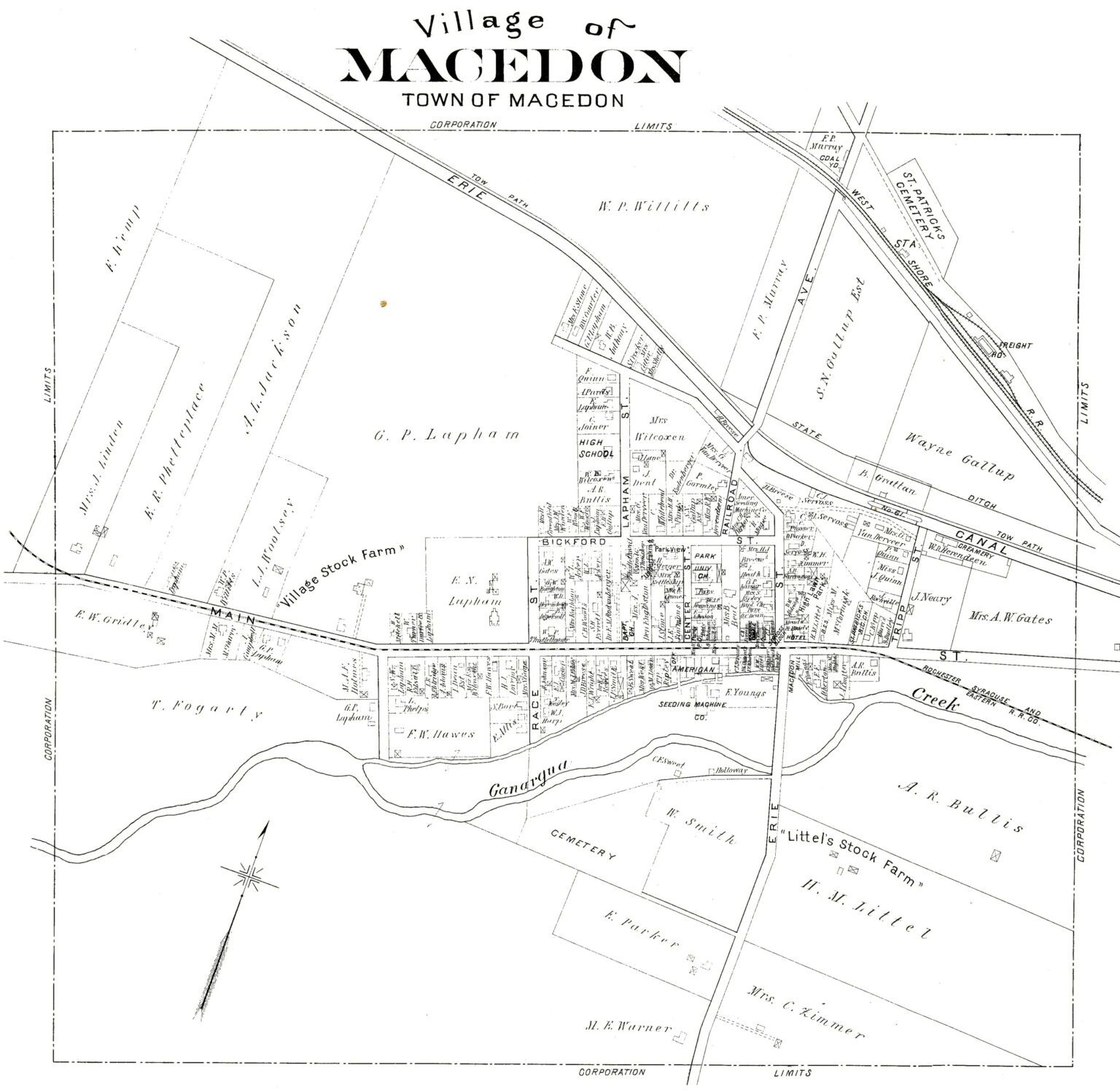 Maps Macedon Historical Society
