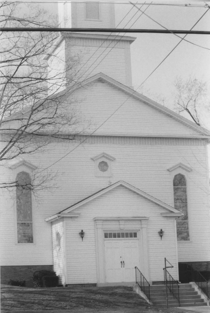 First Baptist Church on Main Street 1970s
