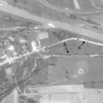 An aerial view of Route 31 in 1938