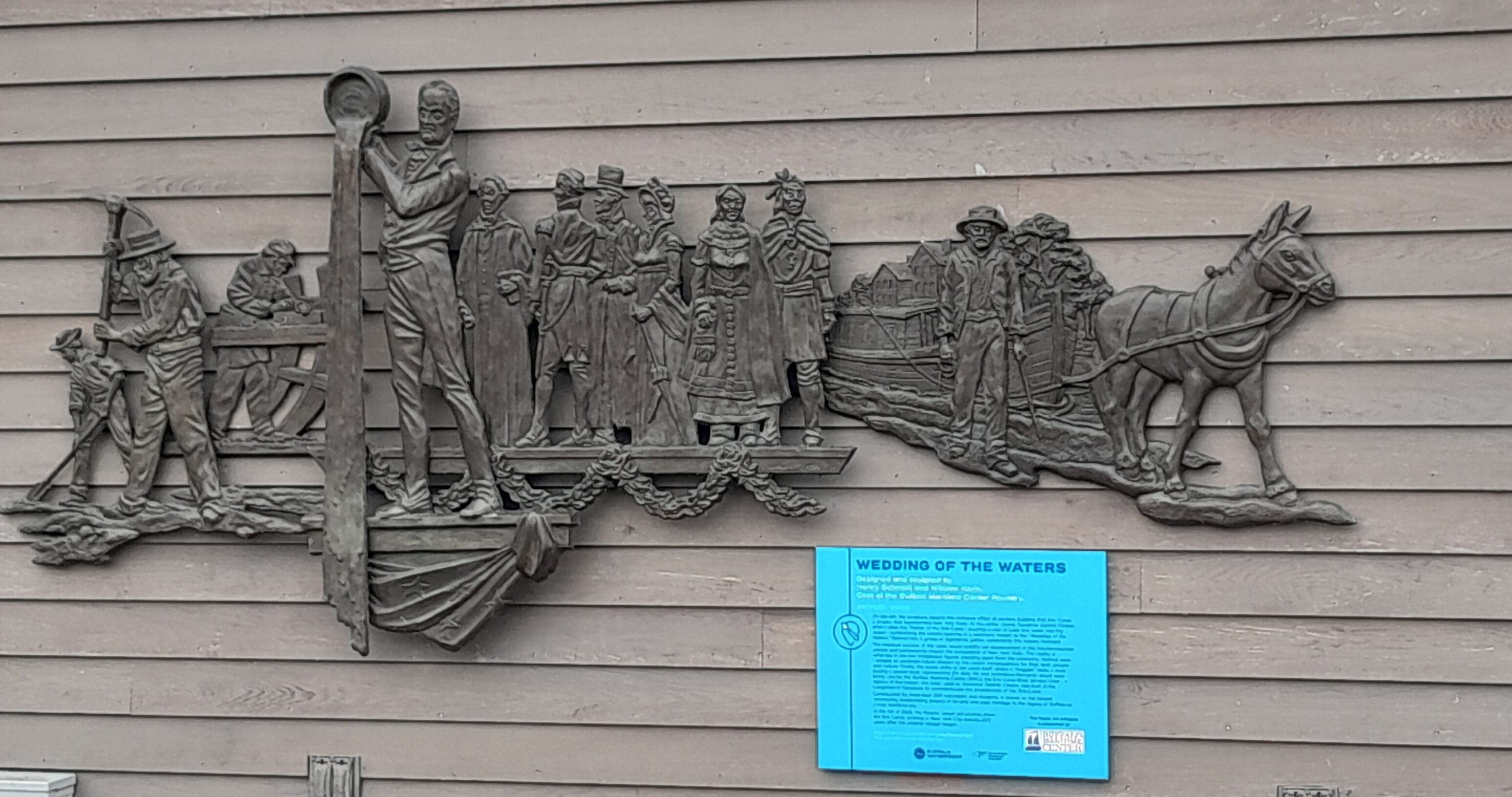 Wedding of the Waters sculpture