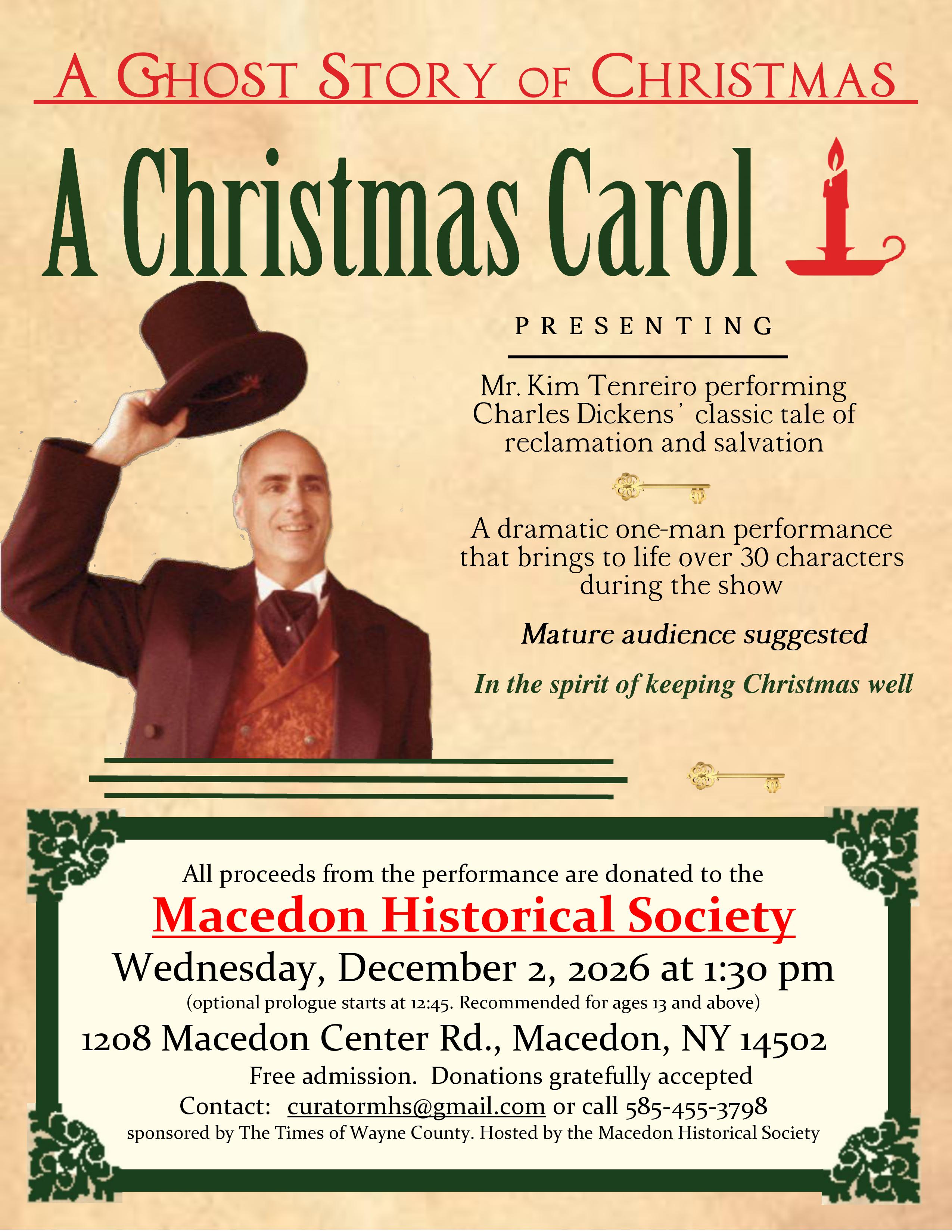 A Christmas Carol 2026