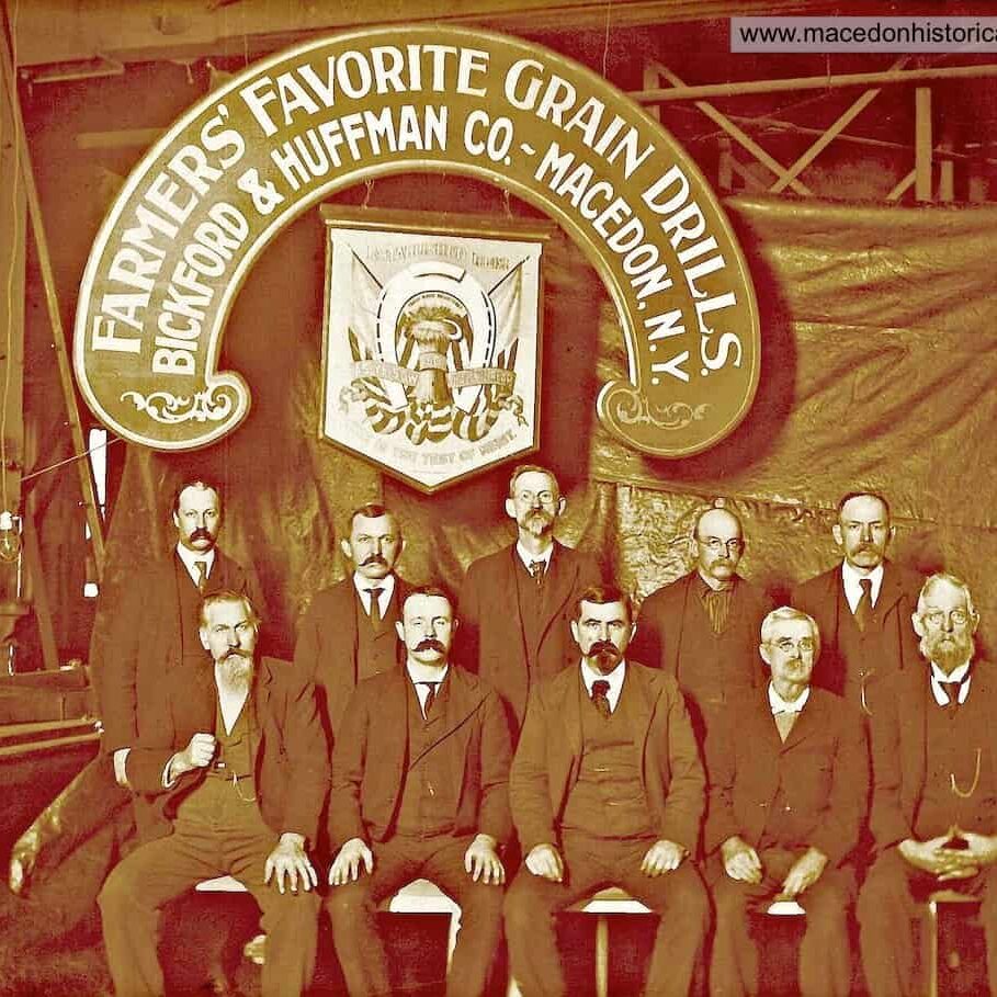 A group photo of employees