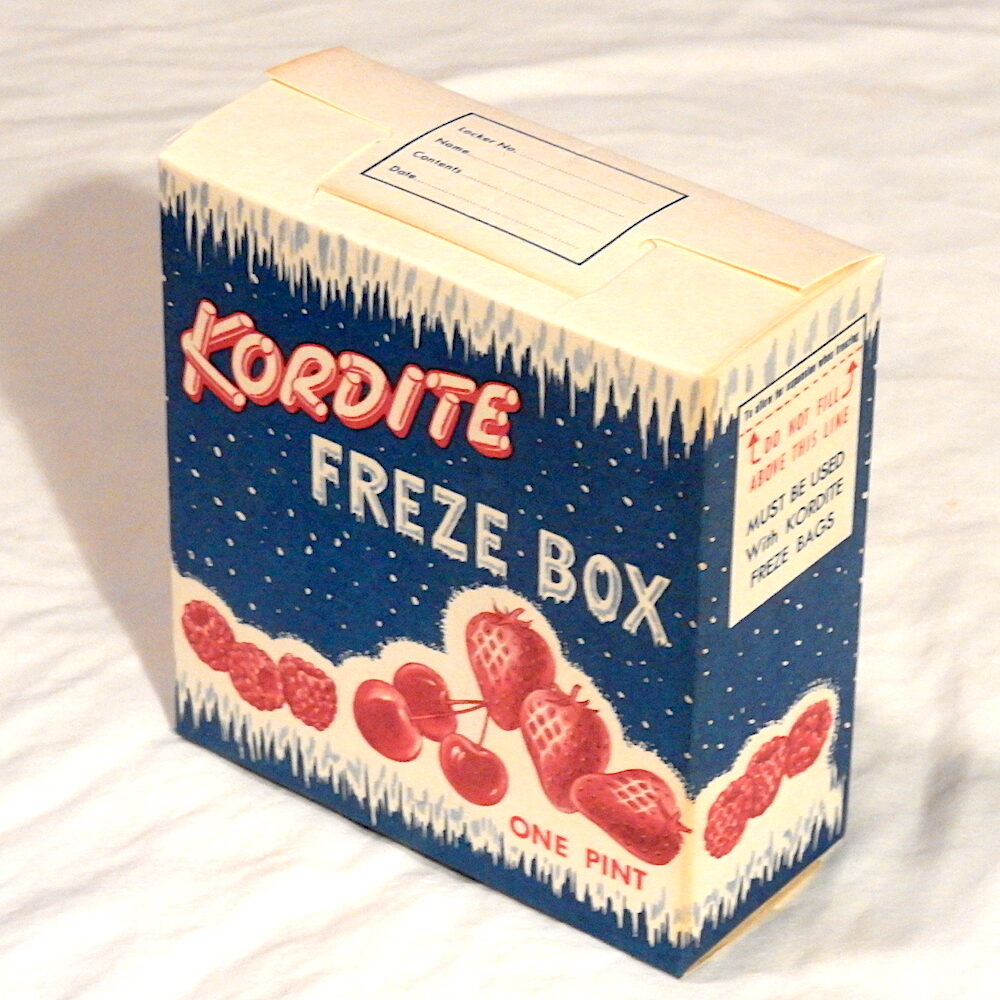 assembled Kordite freze box
